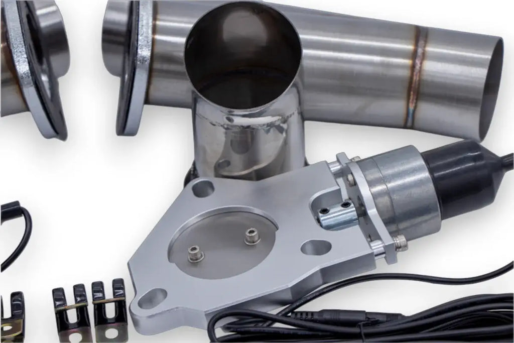 Granatelli Motor Sports Electronic Exhaust Cutout Kit 307525K - Stainless Steel Weld-In - 2.50"