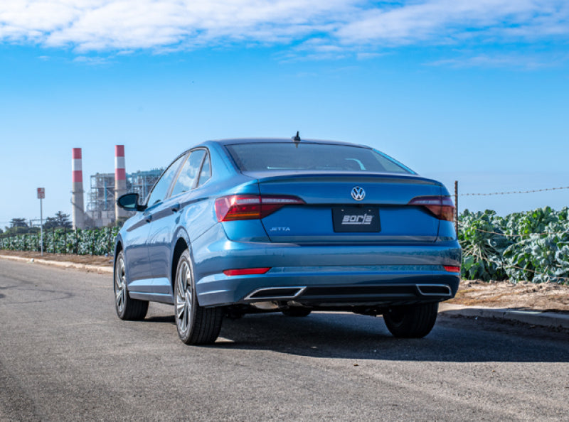 Borla 2019 Volkswagen Jetta 1.4L 2.5in Pipe Dia 2.5in Tip Turn Down Pipe S Type Catback Exhaust 140763